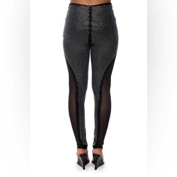 Galactic World Embellished Mesh Top & Panel Legging - Picture 6 of 13